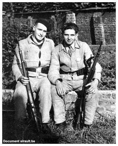 André Huvelle et Jean Dehon en 1944