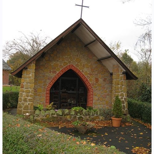 Chapelle Sainte-Rita, à la rue du Trieu Maquette